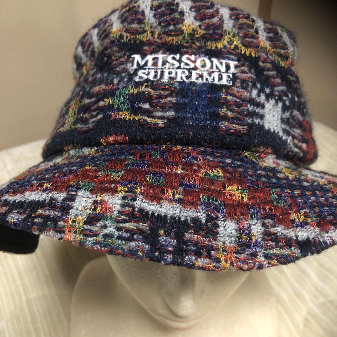 MISSONI × SUPREME Crusher hat
