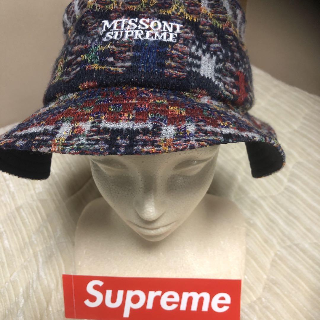 MISSONI × SUPREME Crusher hat