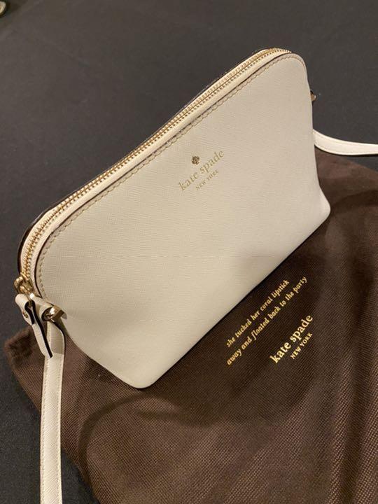 値下げ kate spade ショルダーバッグ 白カバん NyGI9-m60619281222 ケイトスペード 即納再入荷