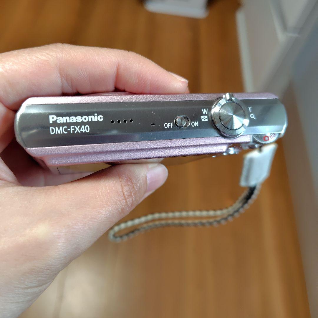 Panasonic fx40 ピンク ルミックス　ミニ三脚つき