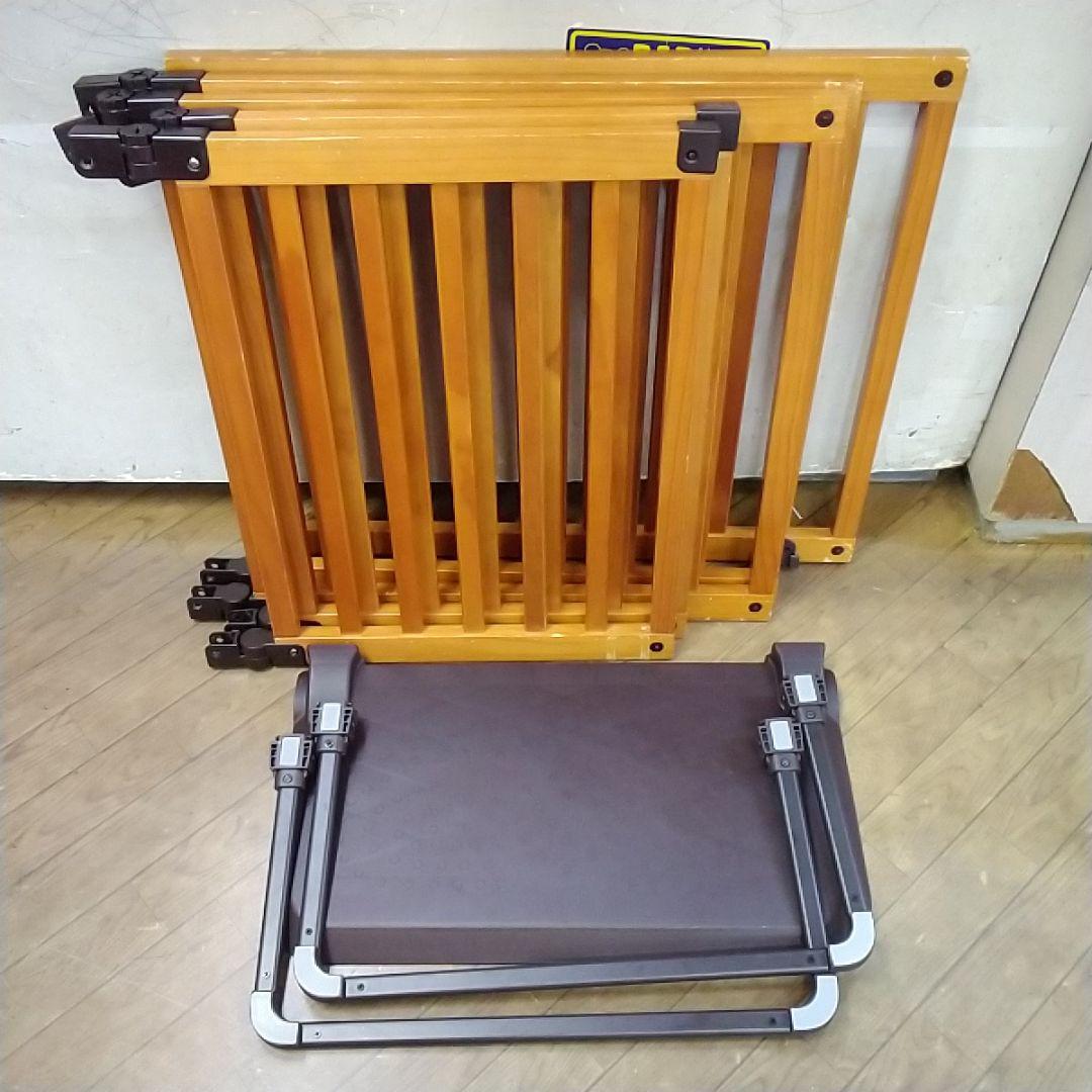 909★おくだけとおせんぼ　木製スマートワイド　直列で最大300㎝