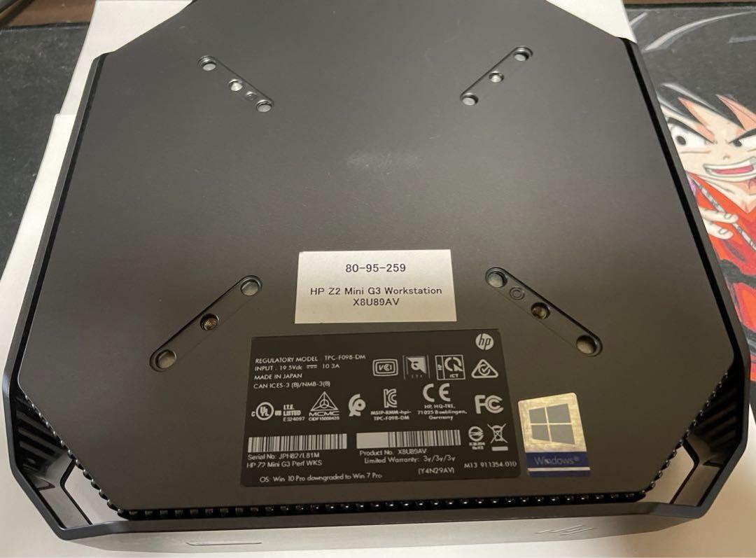 梅三郎HP Z2 Mini G3 WorkstationIntelXeon
