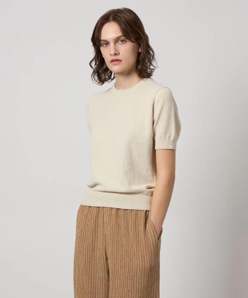 ＜Steven Alan＞ハーフスリーブ ニットトップス