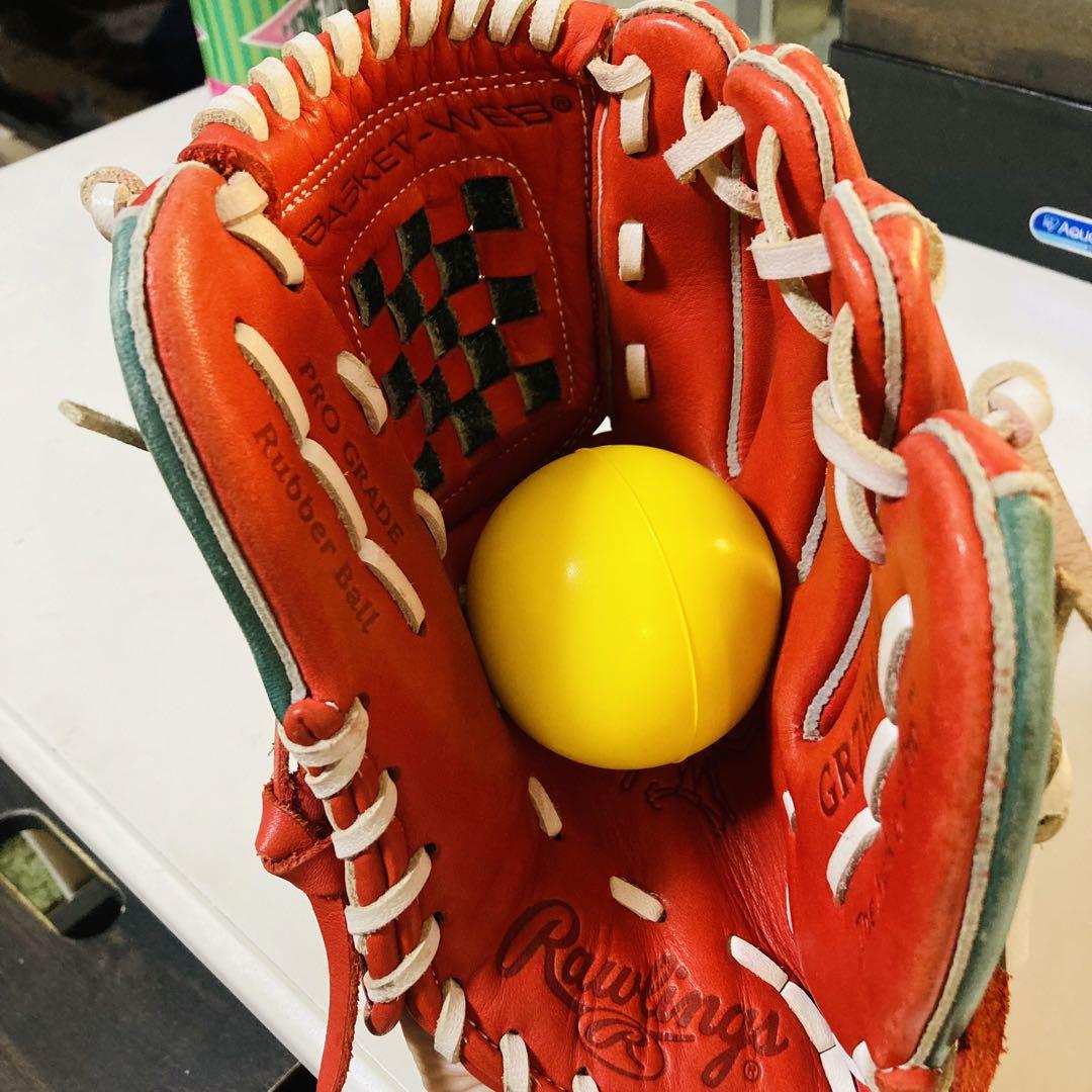 【希少】ローリングス HOH WBCカラー Rawlings 軟式グローブ