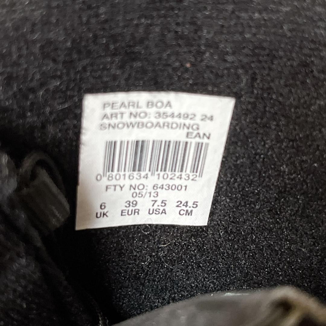 SALOMON PEARL BOA 24.5 スノーボード ブーツ サロモン