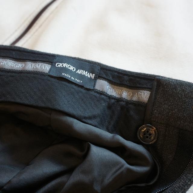 GIORGIO ARMANI 　メンズ テーパード調パンツ SIZE46