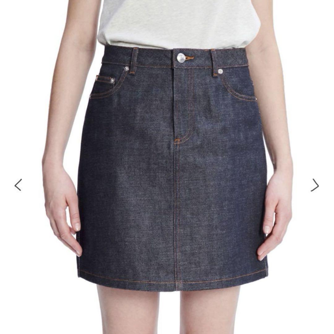 【美品】APC デニム台形スカート