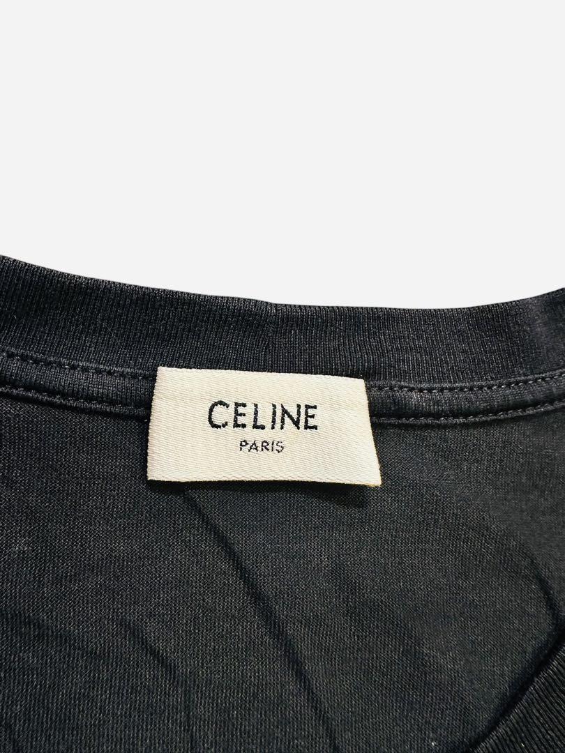 極美品！CELINE (セリーヌ) 19SS ラビリンスロゴ 半袖Tシャツ XS