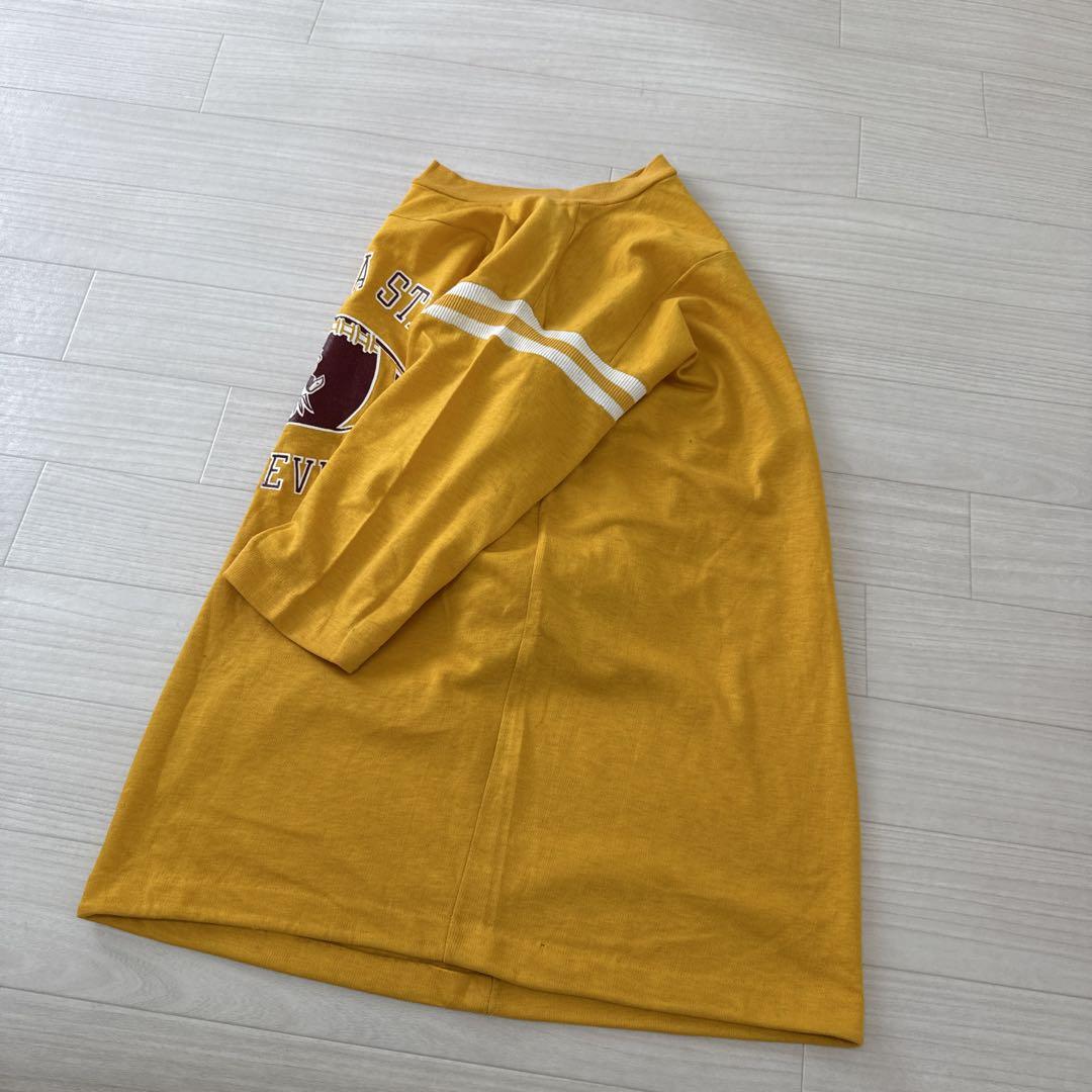 70.80sARIZONA STATE DEVILS七分袖Tシャツ