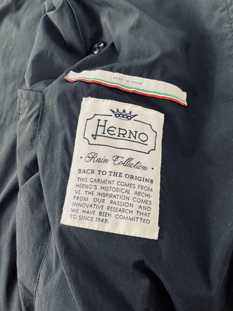 Herno (ヘルノ) トレンチコート サイズ42 ネイビー