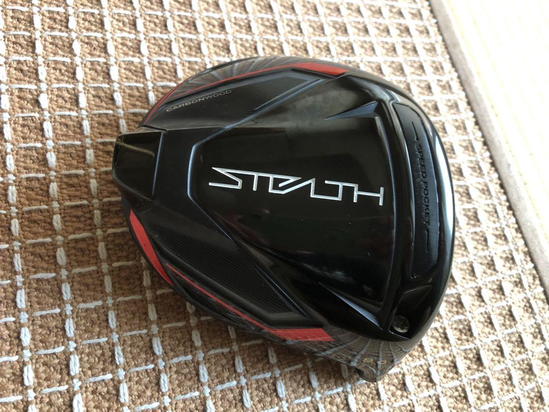 通販 送料無料  テーラーメイド 中古 ヘッド単品 1w ドライバー 9.0° ステルス クラブ