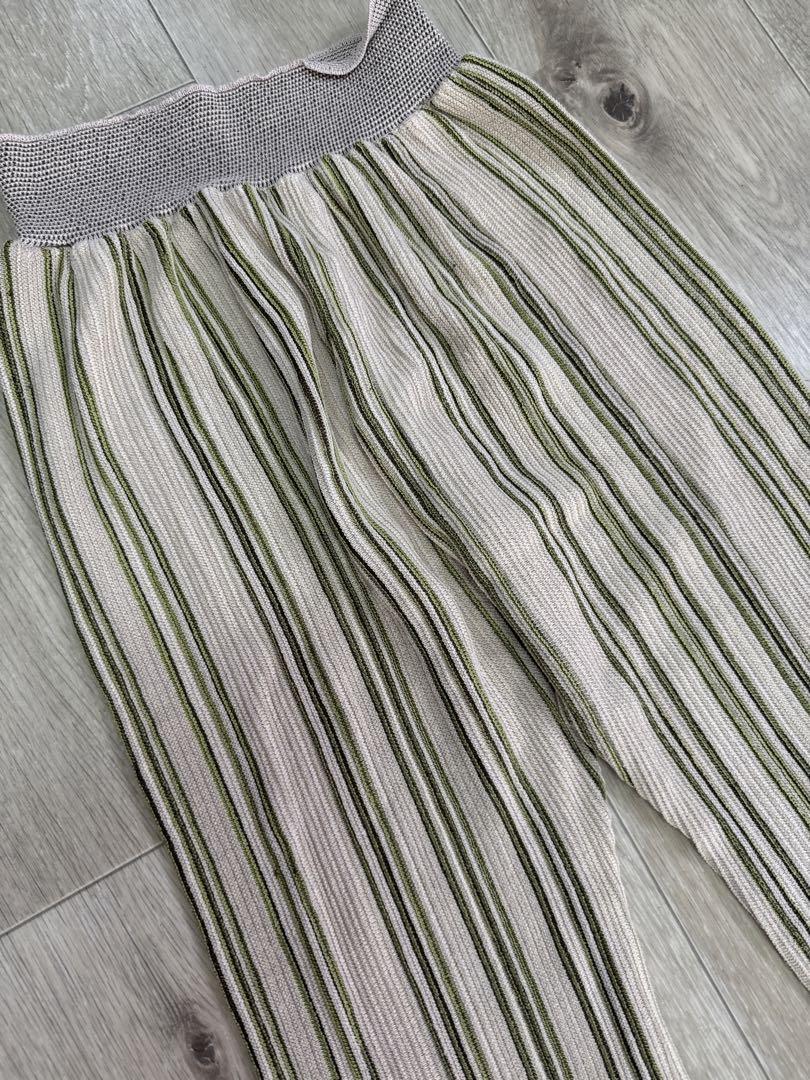 TODAYFUL stripe knit leggings 36 - メルカリ