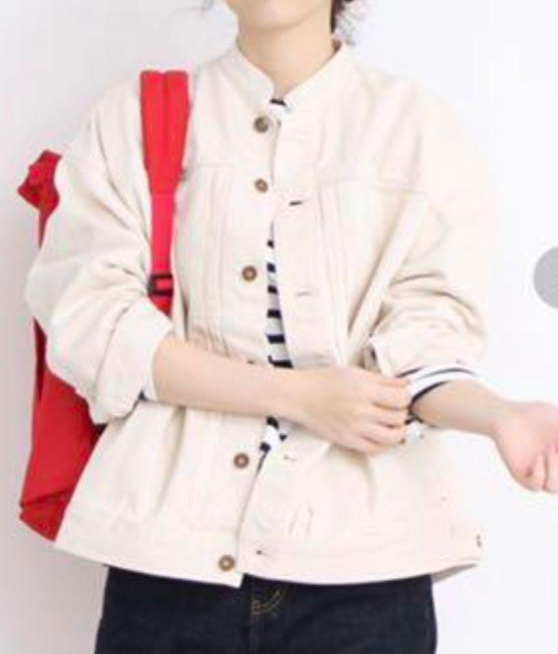 My Fav.CHILD WOMAN 13.5ozホワイトデニムGジャン新品