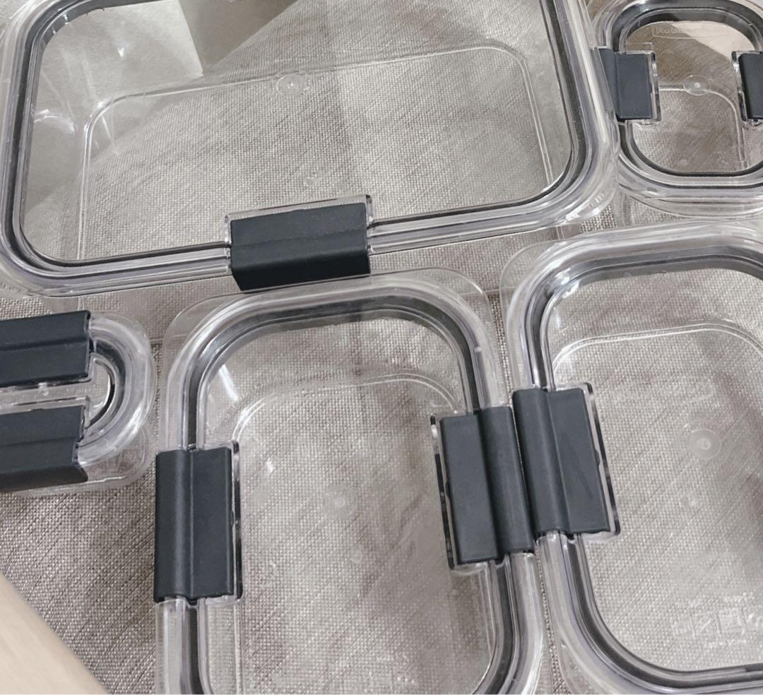 ヒロポンラバーメイド rubbermaid 保存容器 5点セット