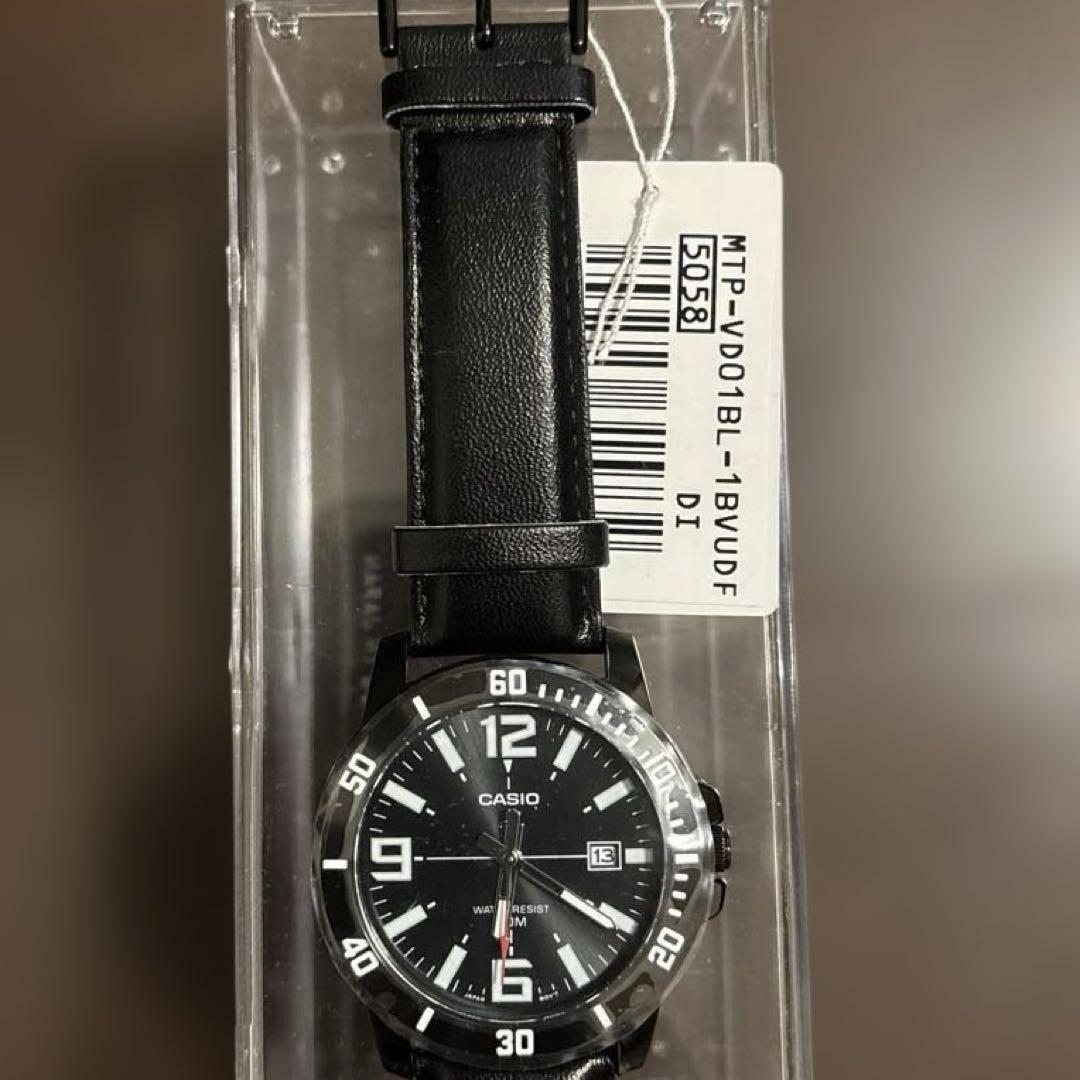 【新品未使用】CASIO カシオ MTP-VD01アナログウォッチ