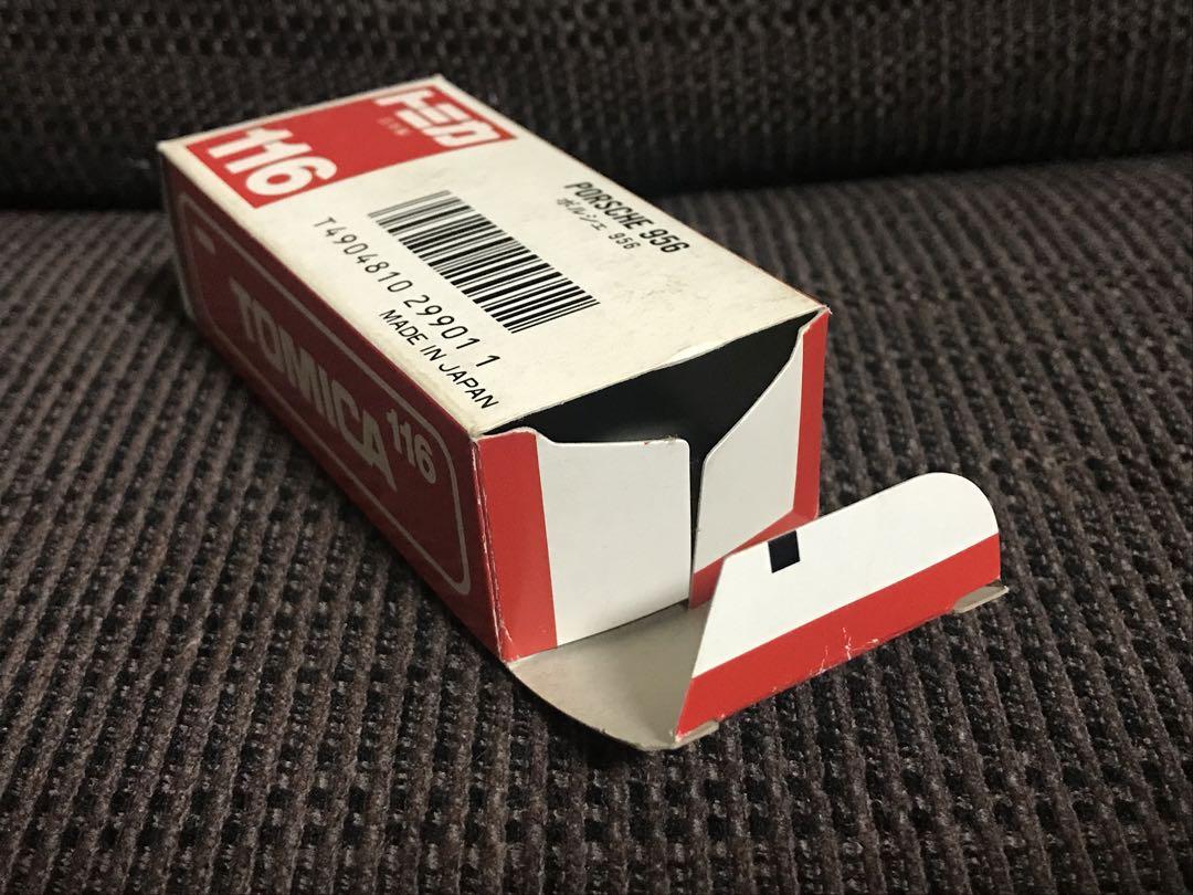 赤箱 トミカ No.116 ポルシェ 956 (日本製) 空箱