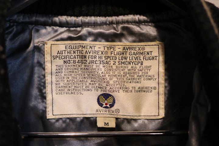 得価国産 廃盤美品入手困難 AVILEX Vintage Wool Blouson M e3LBX-m60637234579 即納低価