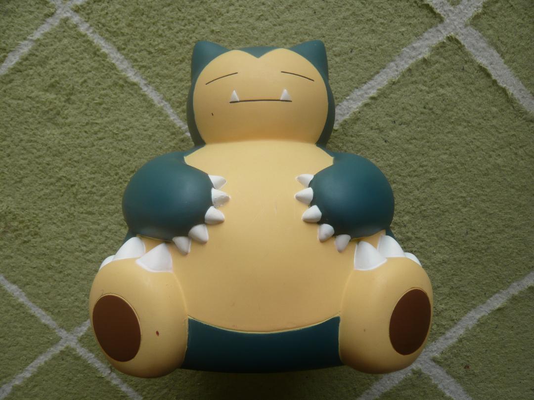 OUTLET SALE- 訳あり品など大放出 バンプレスト ポケモン ビッグ 貯金箱 カビゴン ピカチュウ コミック・アニメ