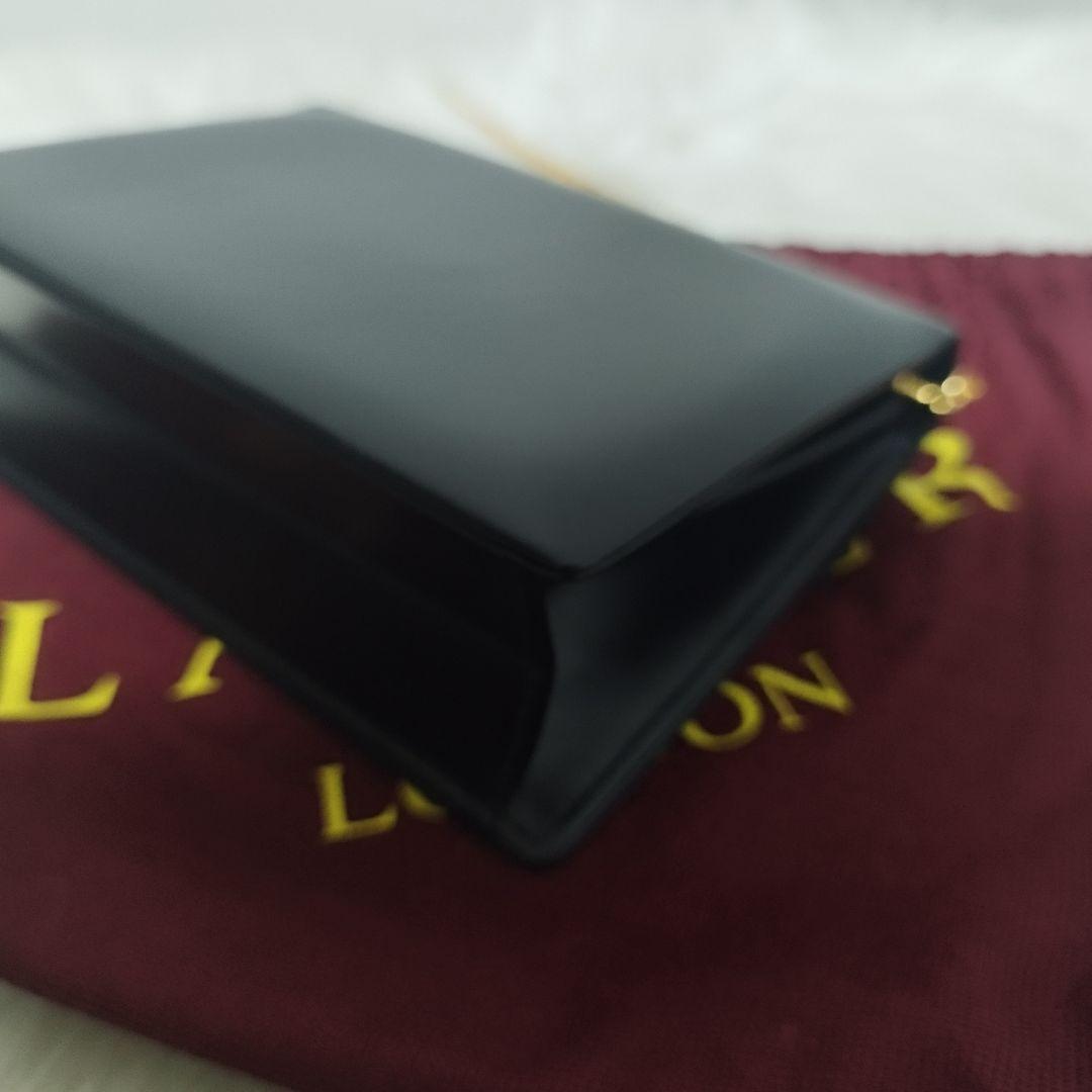 未使用☆　Launer London 2way　ショルダーバッグ　チェーン