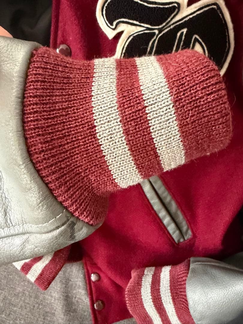 SKOOKUM バーガンディ スタジャン 36 SKOOKUM バーガンディ スタジャン 36