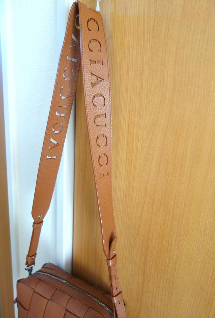 IACUCCI ベルタ S CERVO トラコッラ ロングベルト キャメル