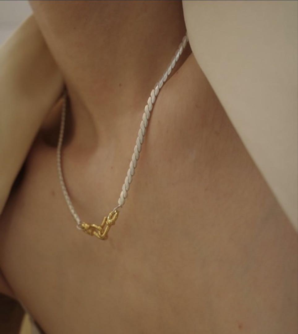 アクセサリー fauvirame FernFlat ChainNecklace S/Gold