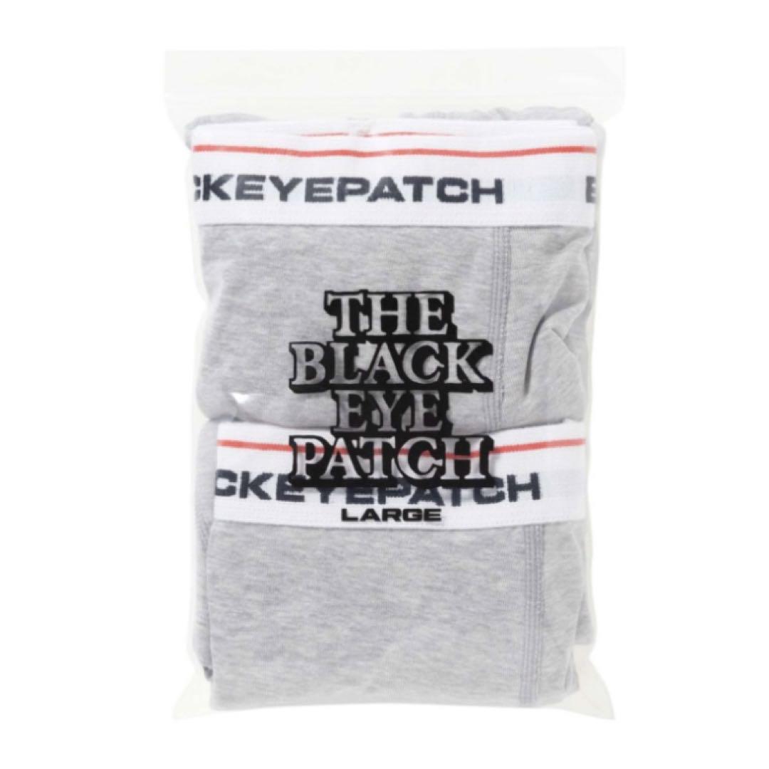 BlackEyePatch 2枚セット ベーシックボクサーパンツ GRAY L