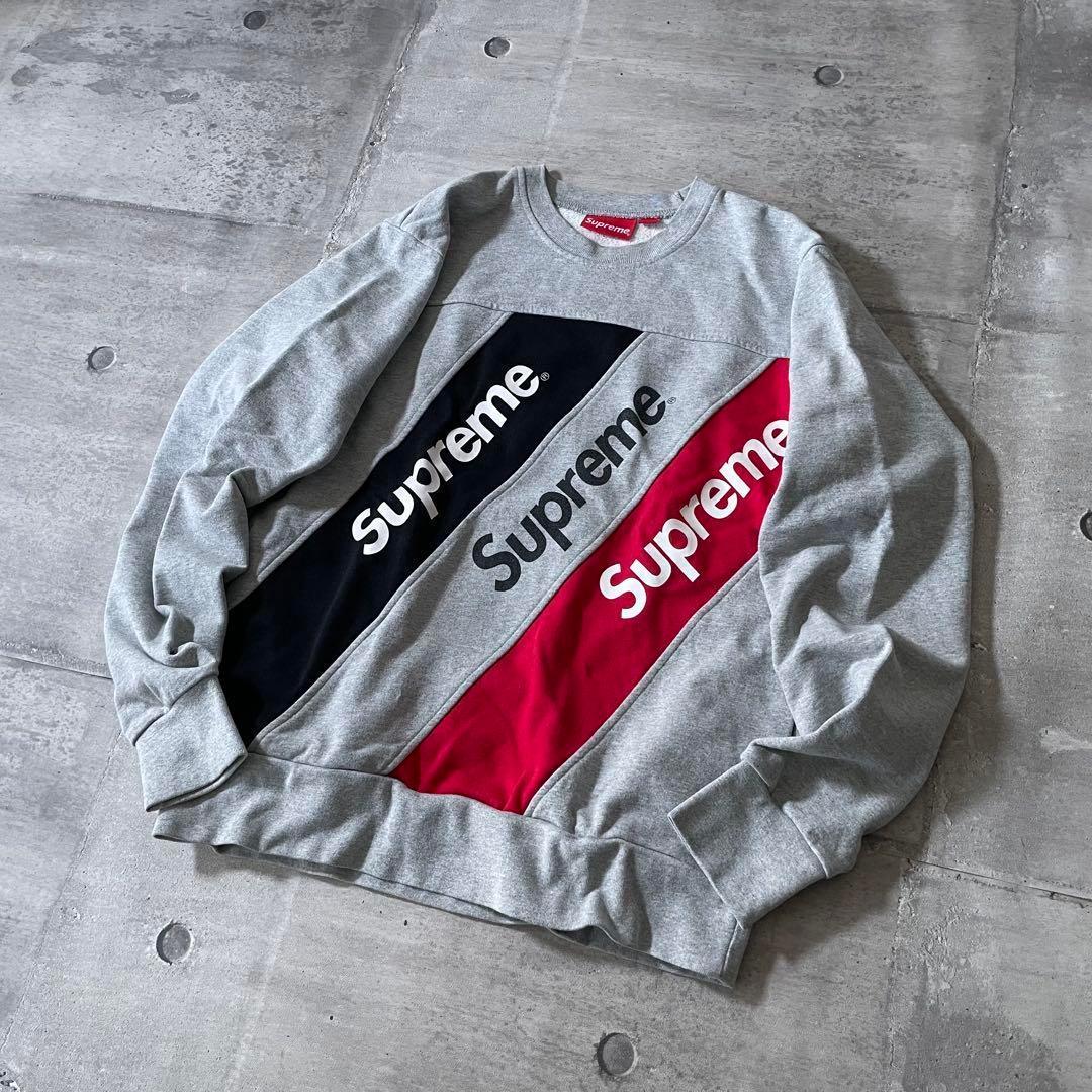 希少 2015ss SUPREME トレーナー スウェット ボックスロゴ y2k