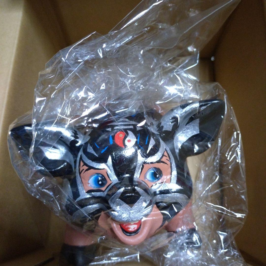 新日本プロレス×CMLL　豚さん貯金箱　ドラゴン・リー