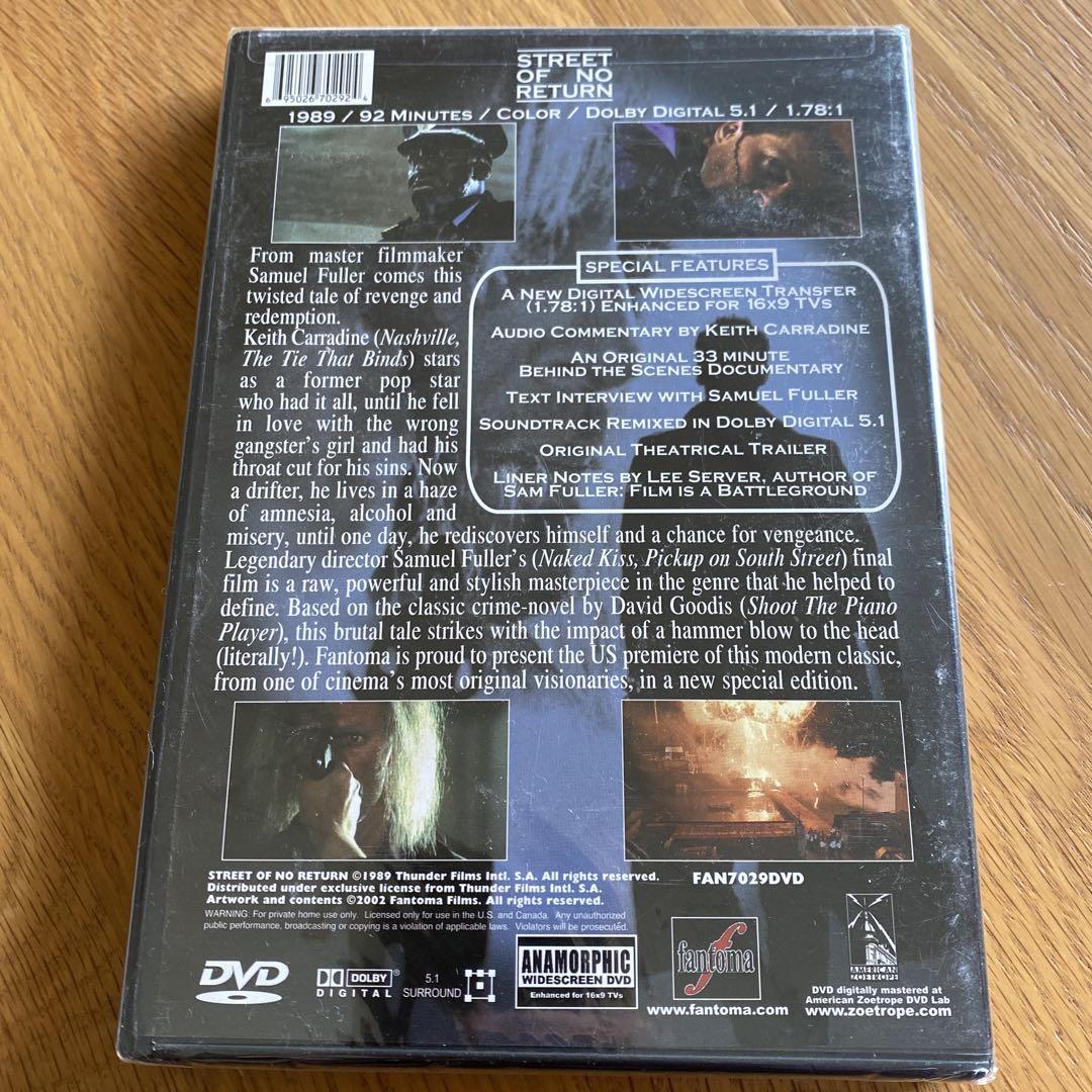 【新品・海外盤】 STREET OF NO RETURN ('89仏/...)