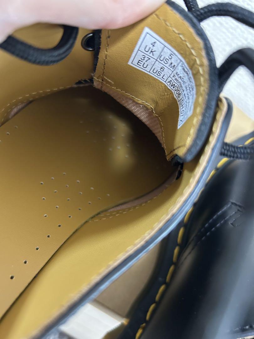 【美品】Dr. Martens ブラック SMOOTH 3ホール 23cm