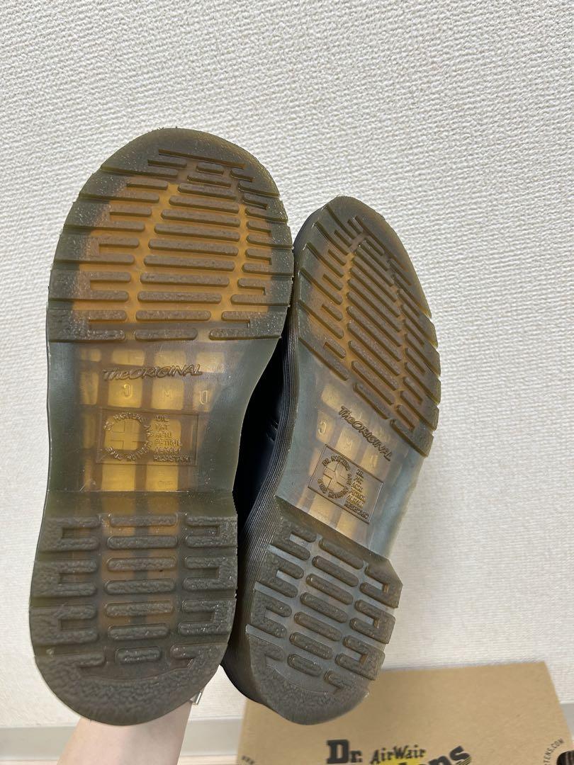 【美品】Dr. Martens ブラック SMOOTH 3ホール 23cm