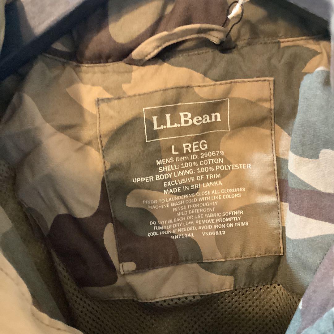 L.L.Bean 迷彩柄 ミリタリージャケット Lサイズ