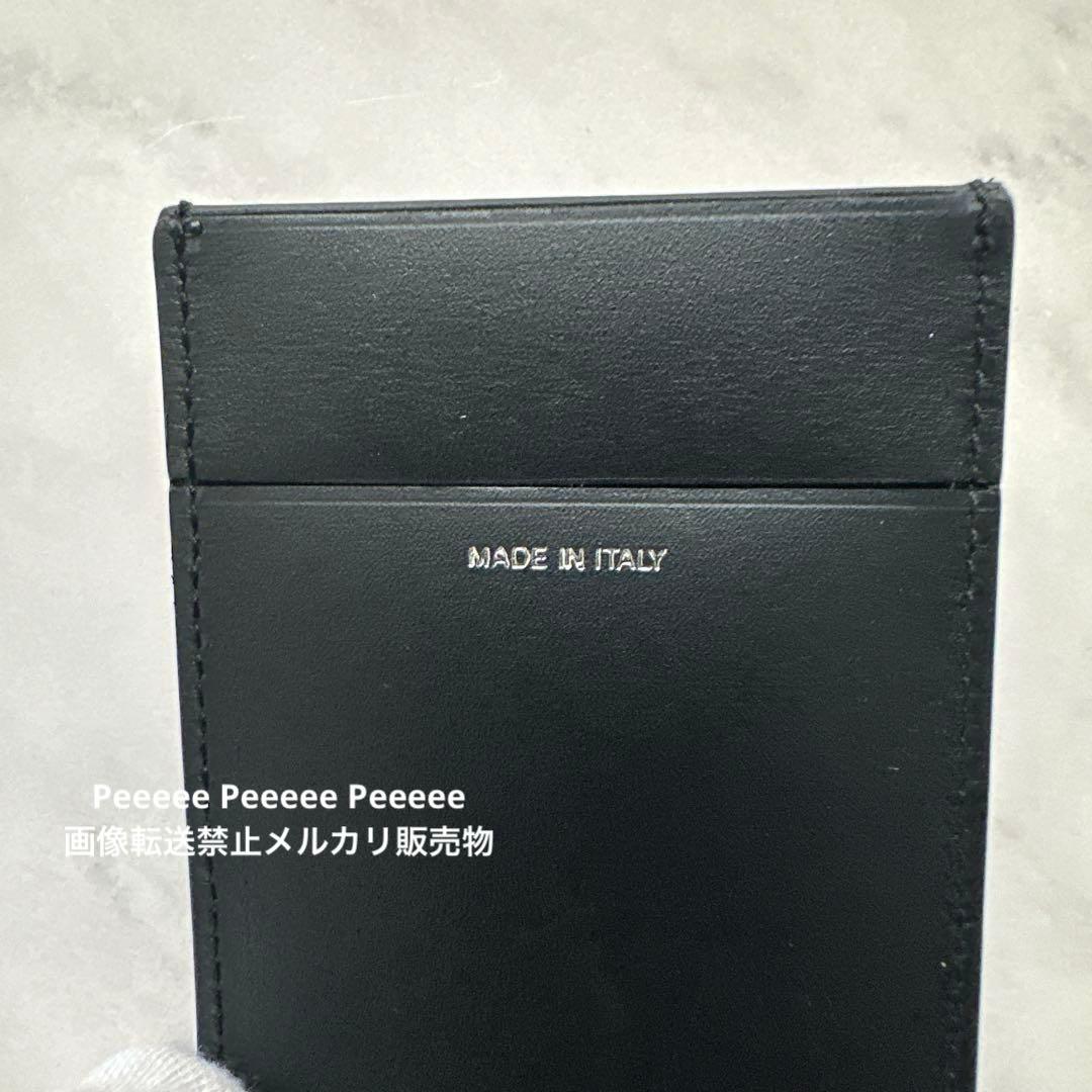 未使用 美品 Paul Smith ストライプ レザー カードケース