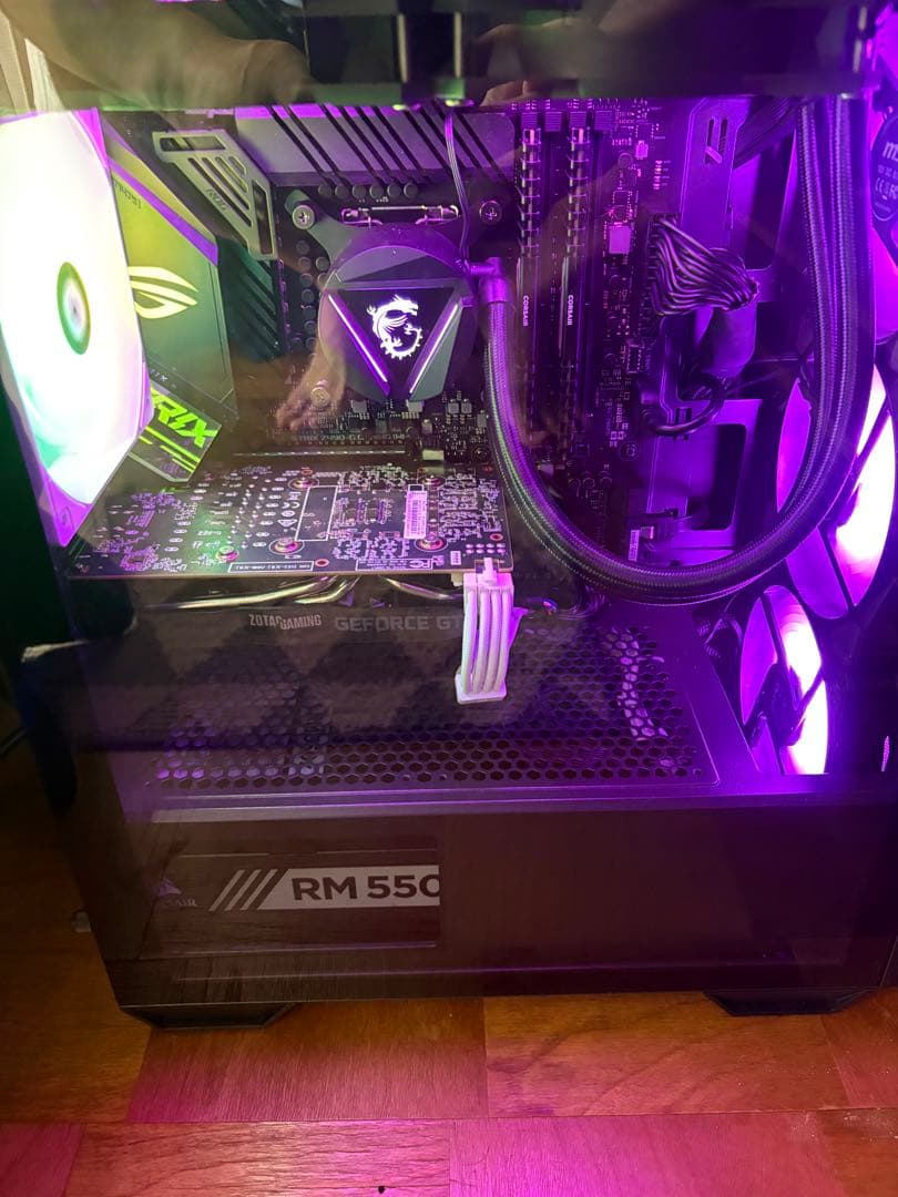 自作ゲーミングPC Intel i5-10600K GTX 1660 Super