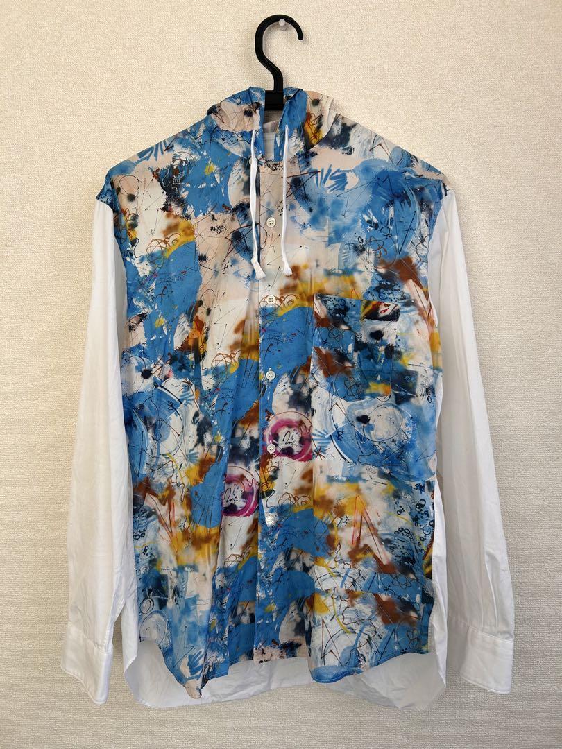 COMME des GARÇONS SHIRT XS フード付きシャツ