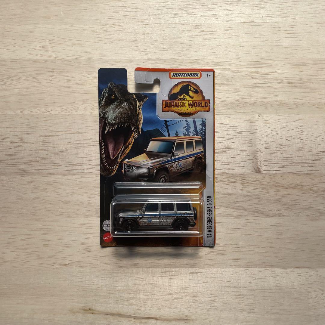 未開封 マッチボックス ジュラシックワールド 恐竜 ミニカー 車 セット 廃盤