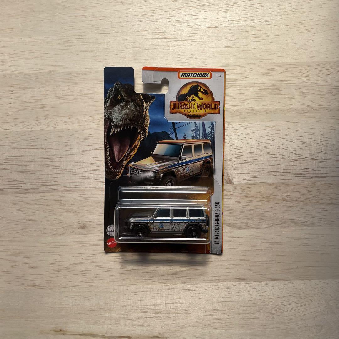 未開封 マッチボックス ジュラシックワールド 恐竜 ミニカー 車 セット 廃盤