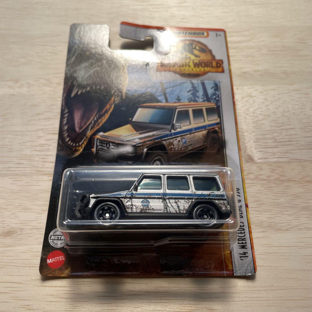 未開封 マッチボックス ジュラシックワールド 恐竜 ミニカー 車 セット 廃盤