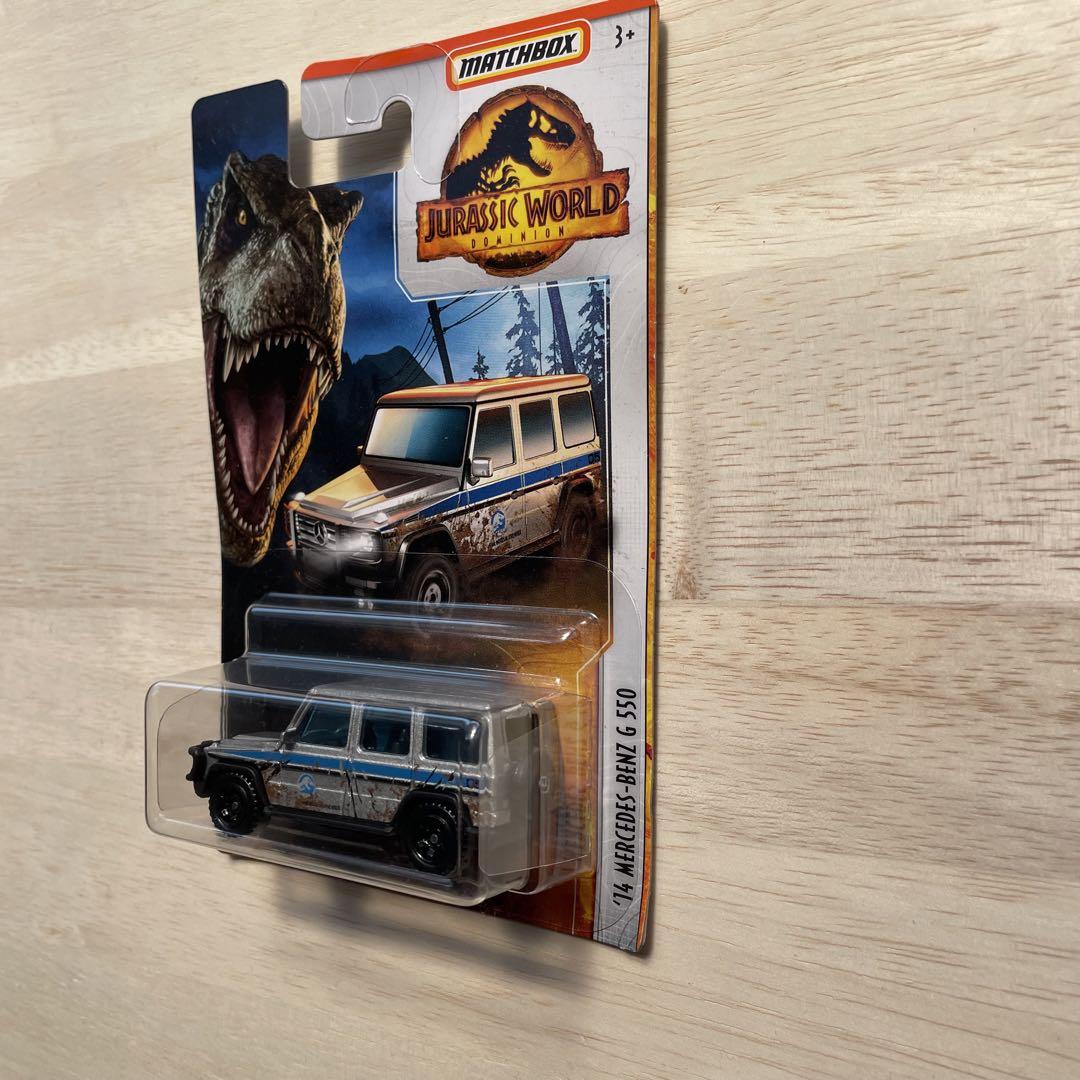 未開封 マッチボックス ジュラシックワールド 恐竜 ミニカー 車 セット 廃盤