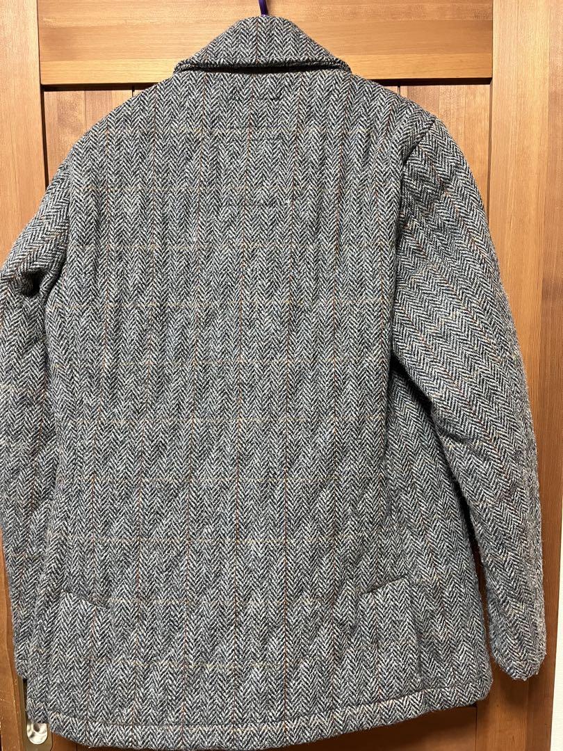 Harris Tweed ヘリンボーンウールコート