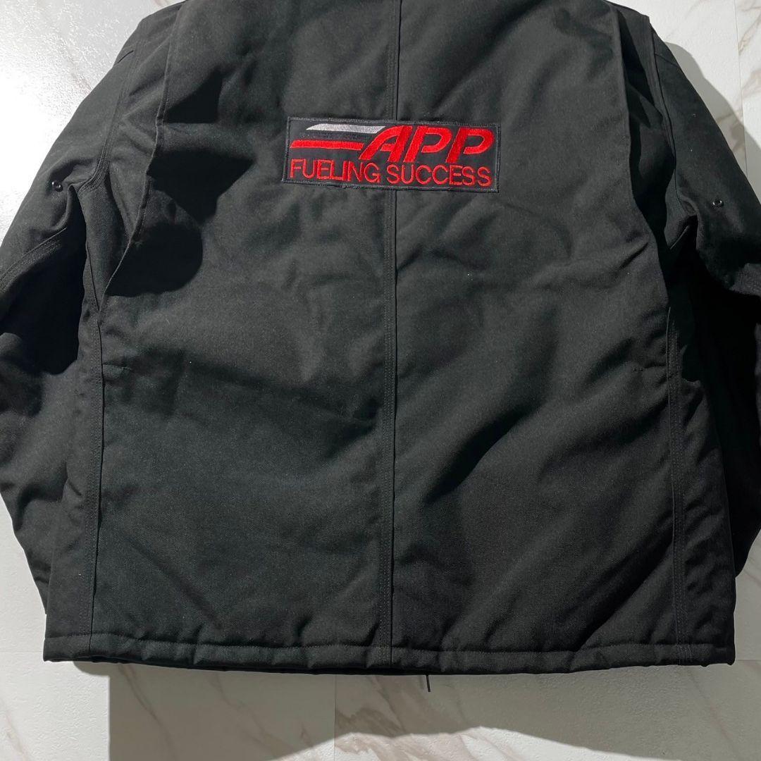 美品 XL✨Carhartt 企業刺繍 トラディショナルコート ダック地 黒
