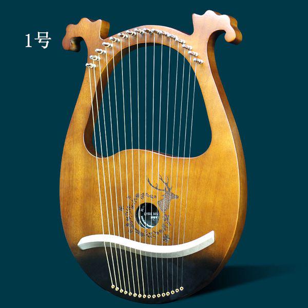 16キーの音階 LYRE 琴 ハープ 楽器