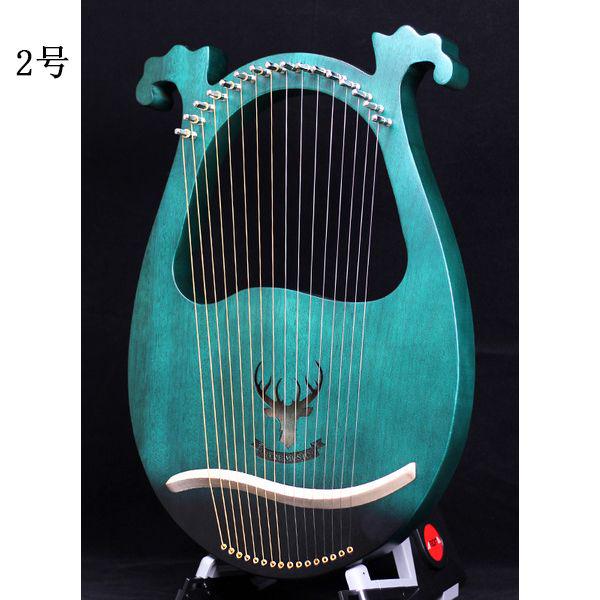 16キーの音階 LYRE 琴 ハープ 楽器