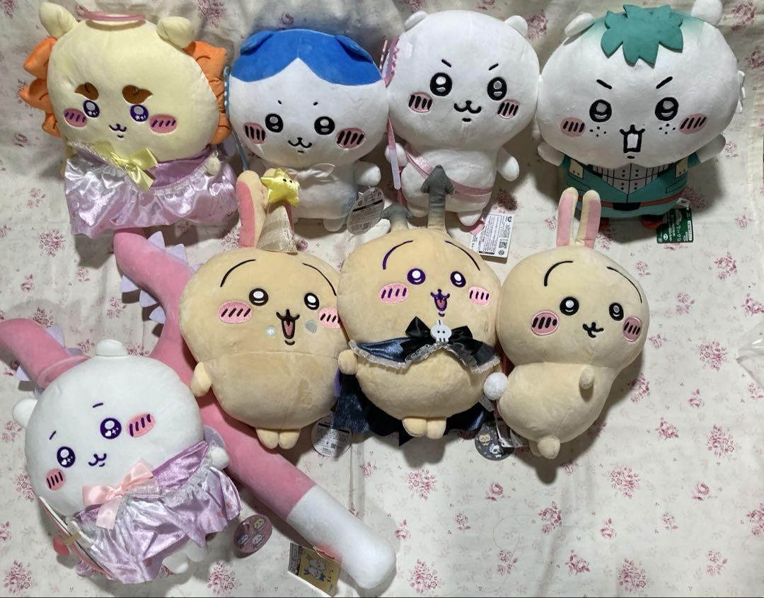 100%正規品 ちいかわ ぬいぐるみ 9個セット ストラップ