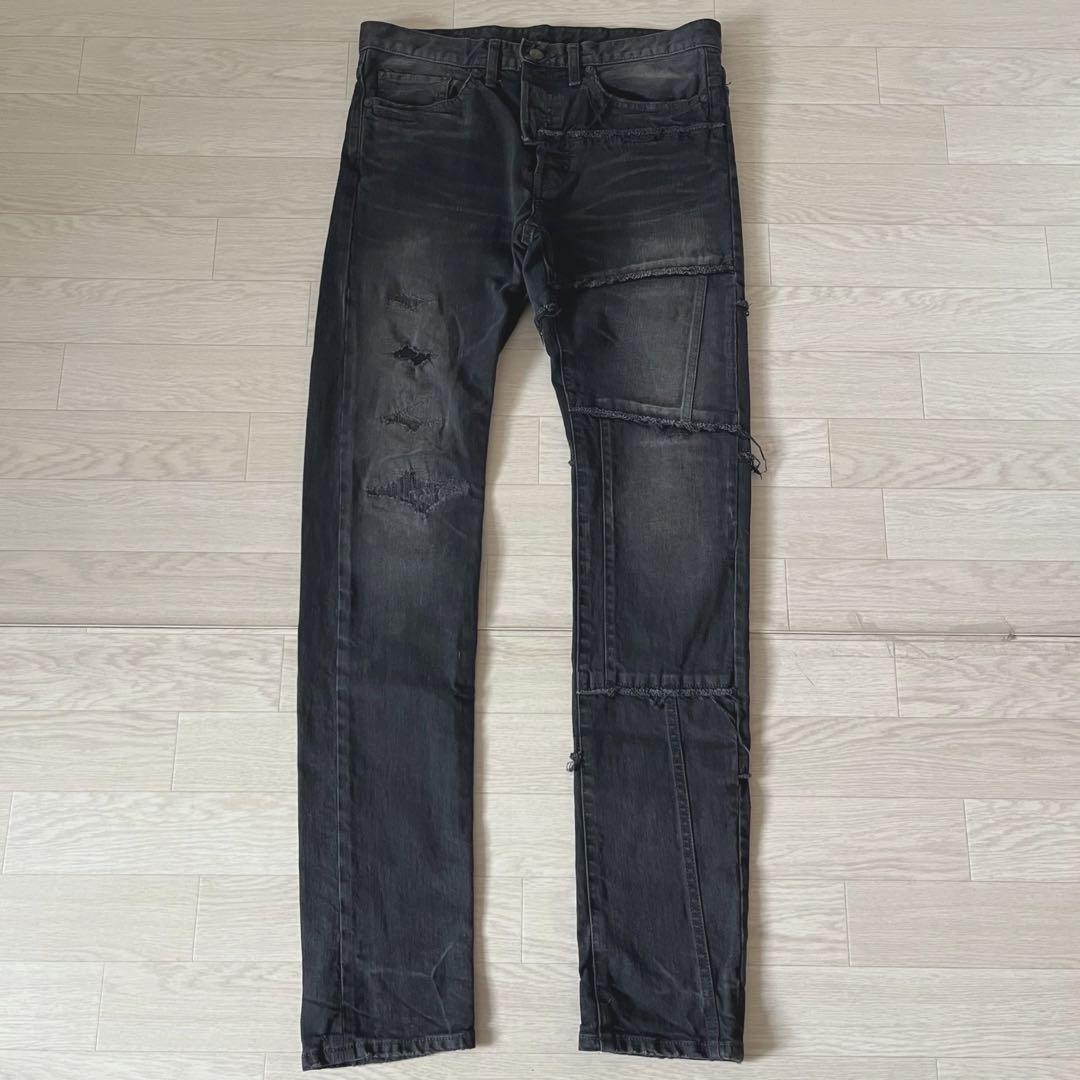 MIHARA YASUHIRO リメイク加工 デニムパンツ ミハラヤスヒロ 46