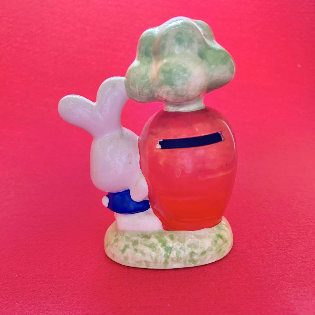 内藤ルネ　レトロ　貯金箱　陶器 JON 内藤ルネ レトロ 貯金箱 陶器 JON