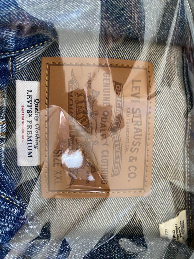 完売品LEVI’S 別注 1st JKT Selvedge INDIGO XXL