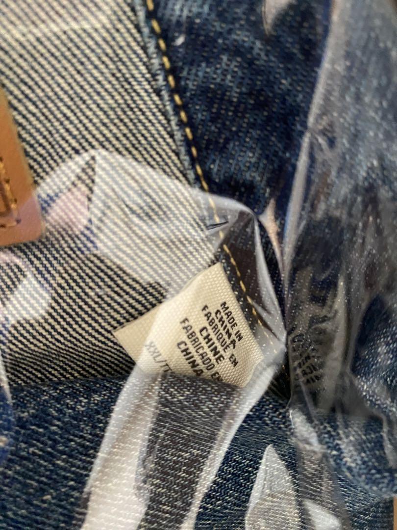 完売品LEVI’S 別注 1st JKT Selvedge INDIGO XXL