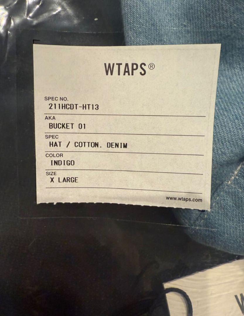 WTAPS ダブルタップス バケットハット インディゴ